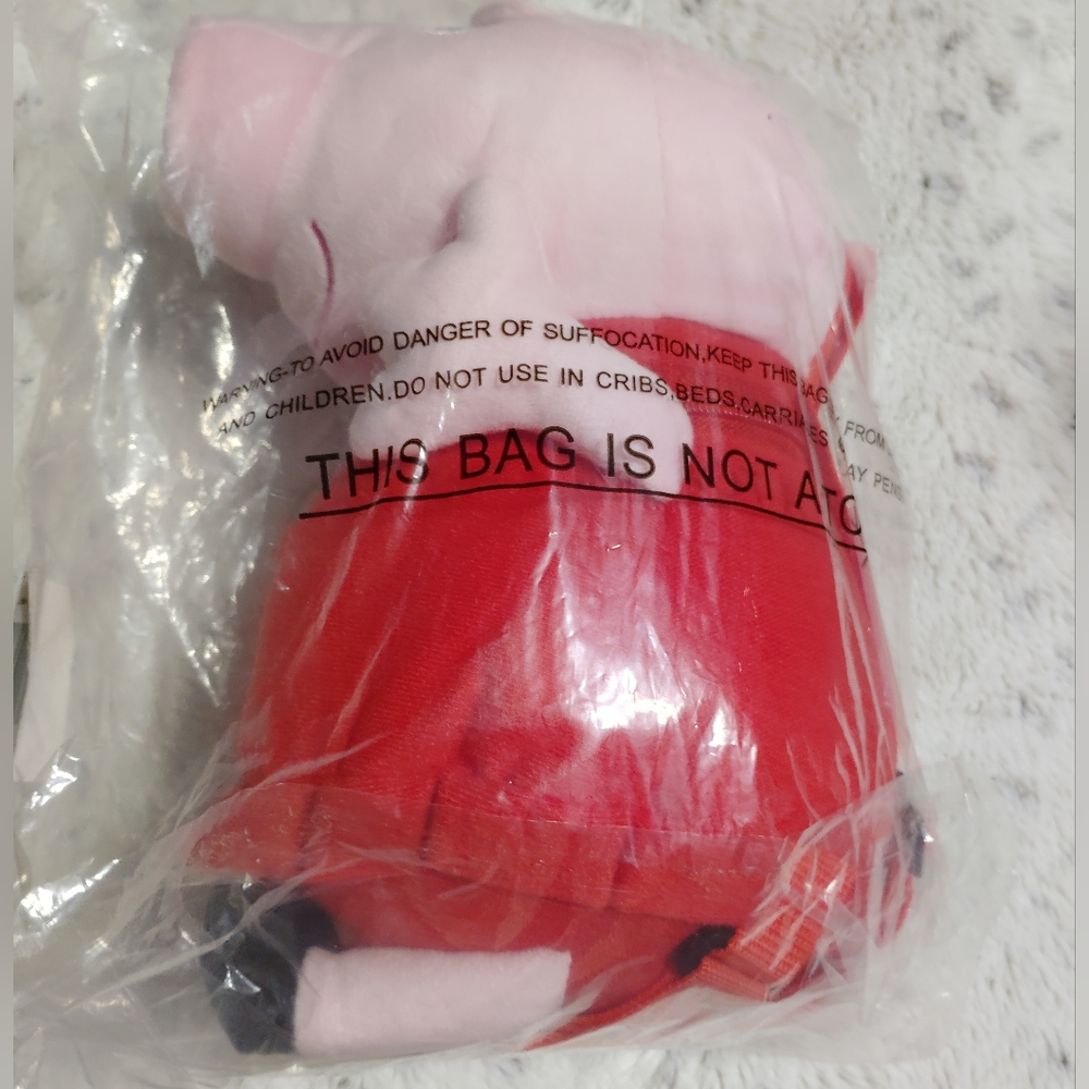 Peppa Pig Plush Mini Backpack - Picture 9 of 10